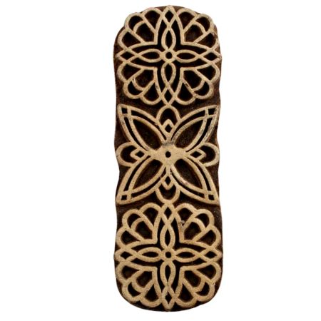 Set of 1 Piece New Wooden Printing Block